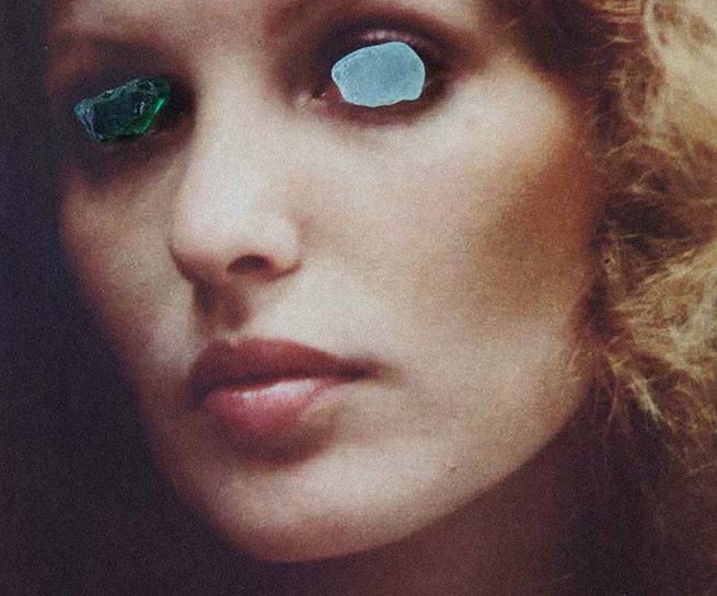 Titel: Girl with green eyes